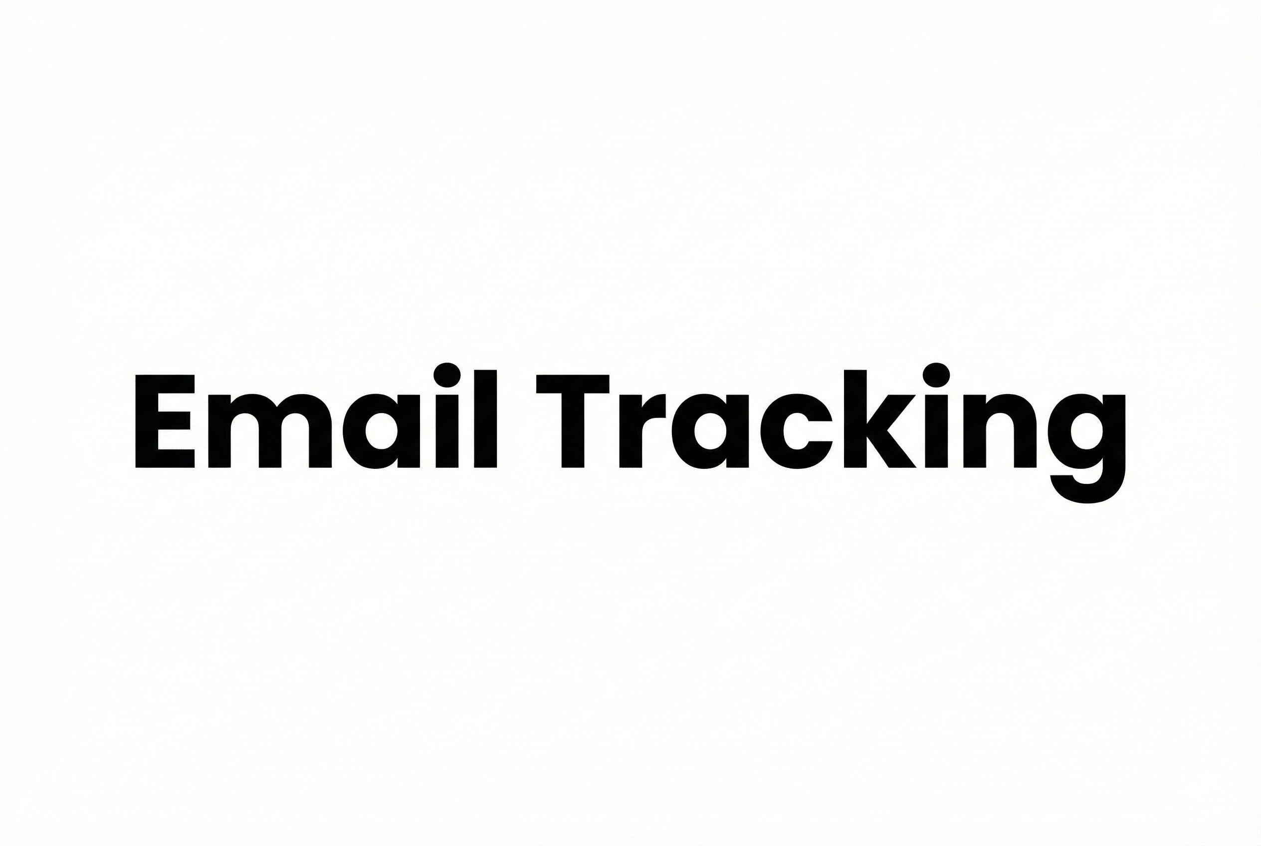 Email Tracking