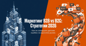 Чем маркетинг B2B отличается от B2C: цикл сделки, бюджеты, каналы и ROI для малого и среднего бизнеса